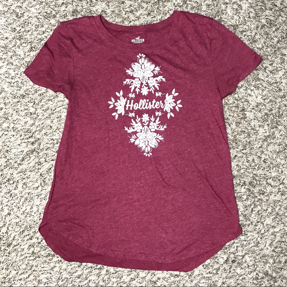 [Hollister] Red Tee Shirt